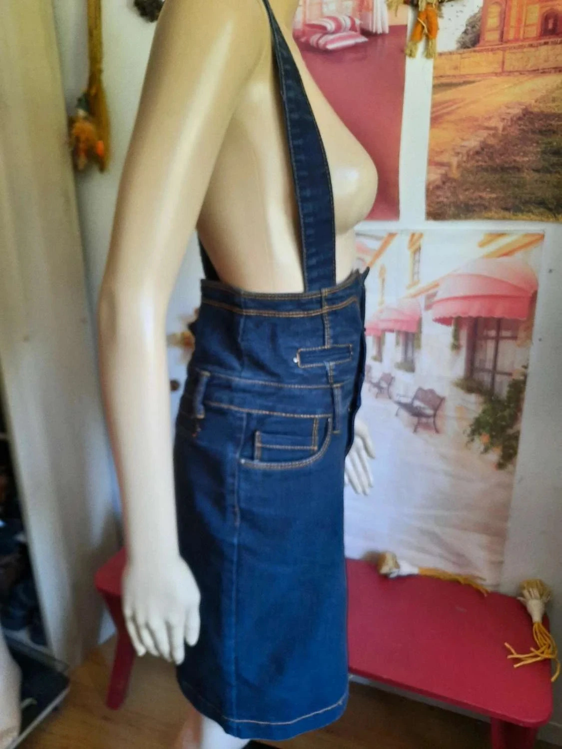 🥀 Brand new women's denim skirt Size 38. JUST F. – photo 2